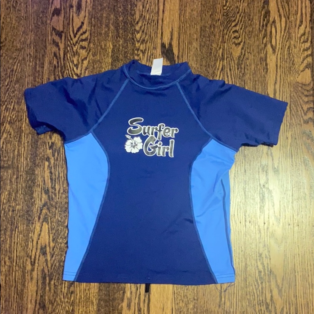 3/$15 Girl’s Surfer Girl Rash-guard